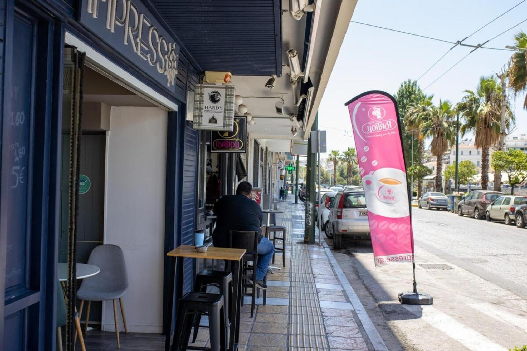 Cozy Apartment With Full View Marina Zeas Pireu Exterior foto